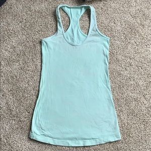 Lululemon CRB tank - light teal